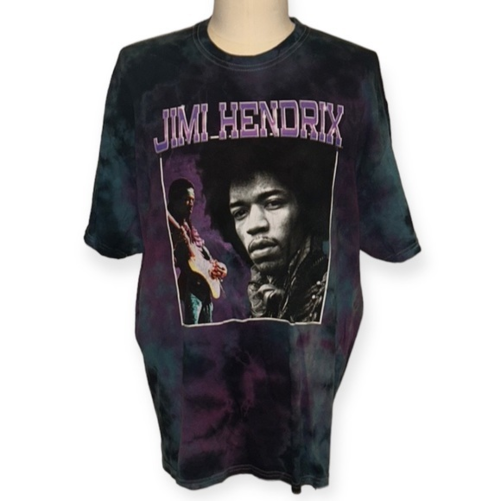 Authentic‎ Hendrix men’s 2XL tie dye Jimi Hendrix tee